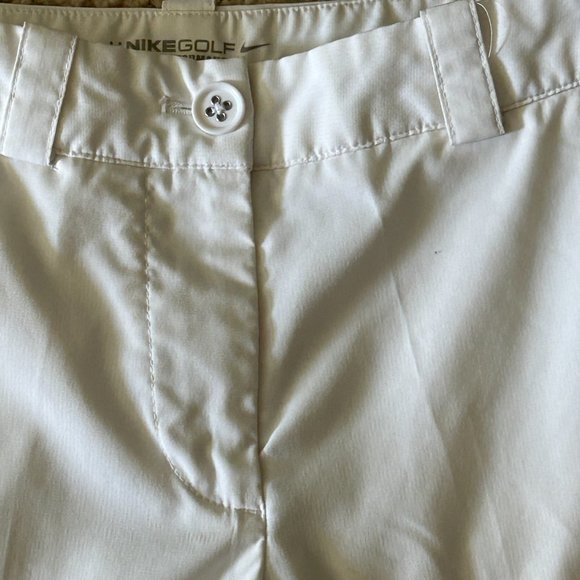 Nike Golf  - Tour Performance, Dri-Fit White Shorts - Size 0 - Picture 4 of 8